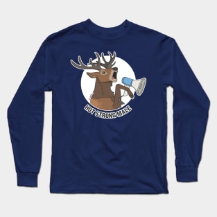 Hot Strong Male - EN - Red Deer Long Sleeve T-Shirt